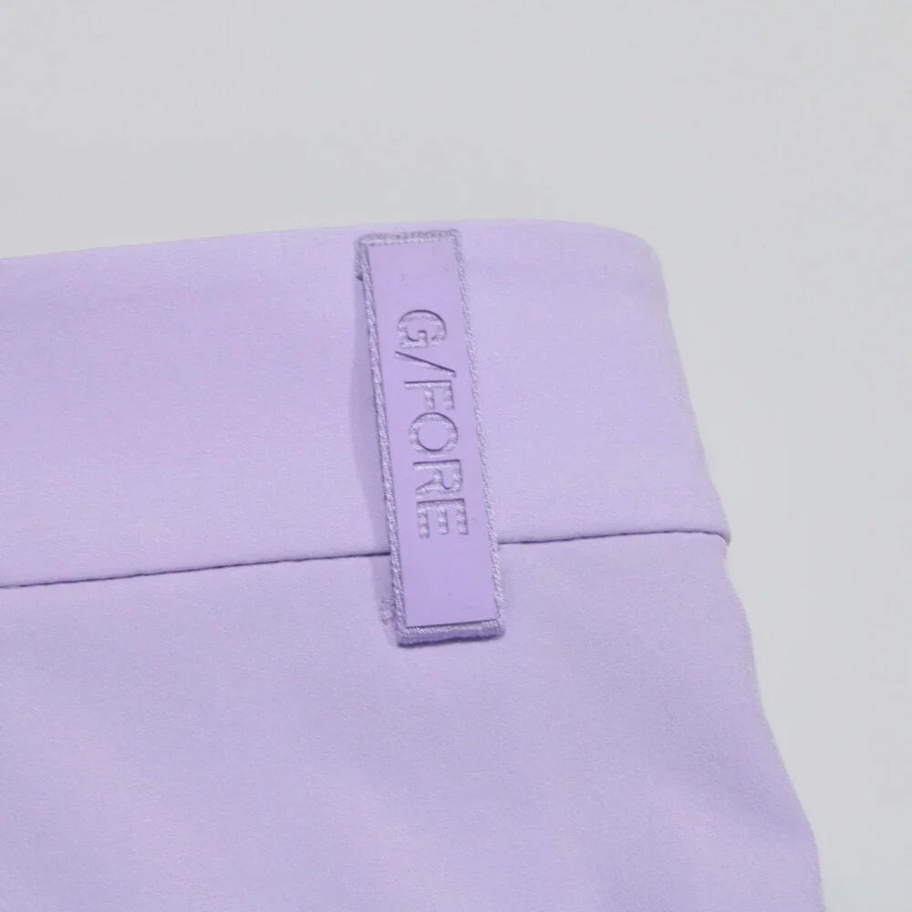 G/Fore NWT Bermuda Golf Shorts Size 34 US in Aura Purple Polyester Blend